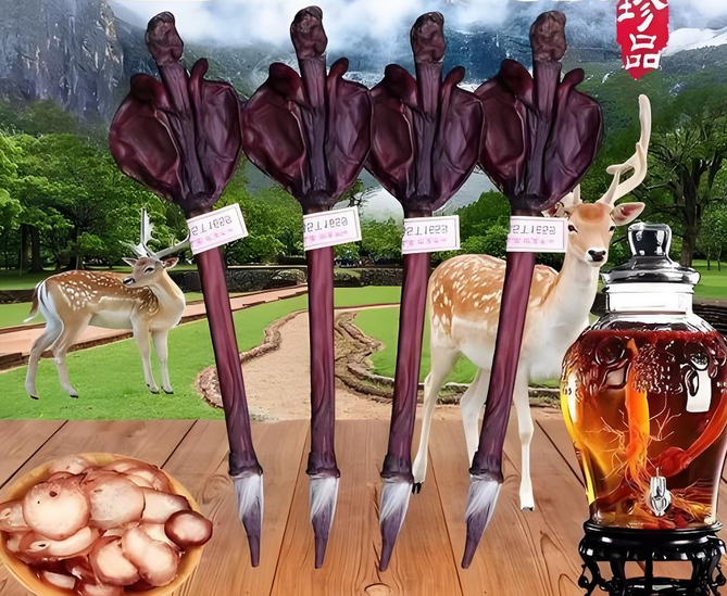 一根干鹿鞭能泡多少斤白酒(图1)